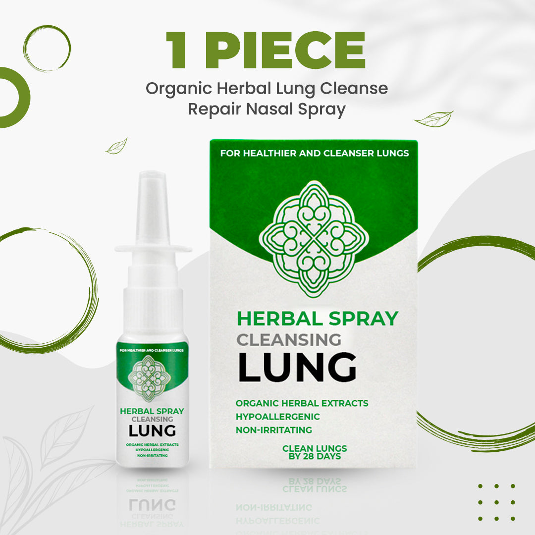 Organic Herbal Lung Cleanse Repair Nasal Spray – Kenglive